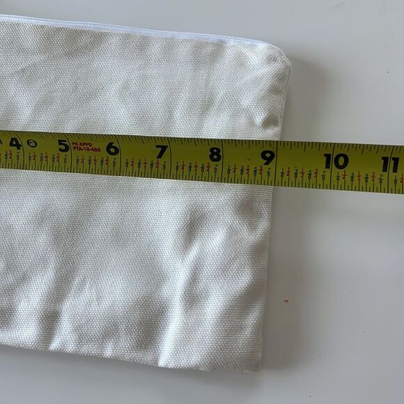 south carolina map makeup pencil bag zipper canvas New White SC - Picture 6 of 6